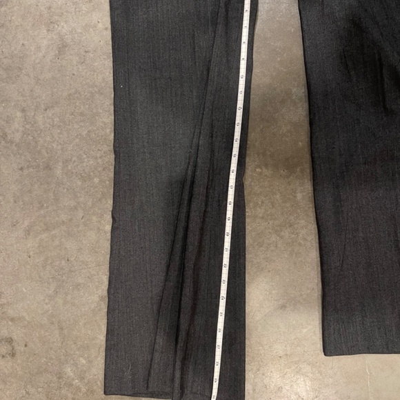 Alice + Olivia cotton wool twill trouser dark academia - Picture 8 of 8